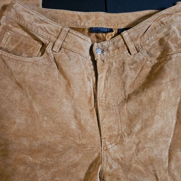 Express Tan Boot Cut Jeans - Picture 10 of 12